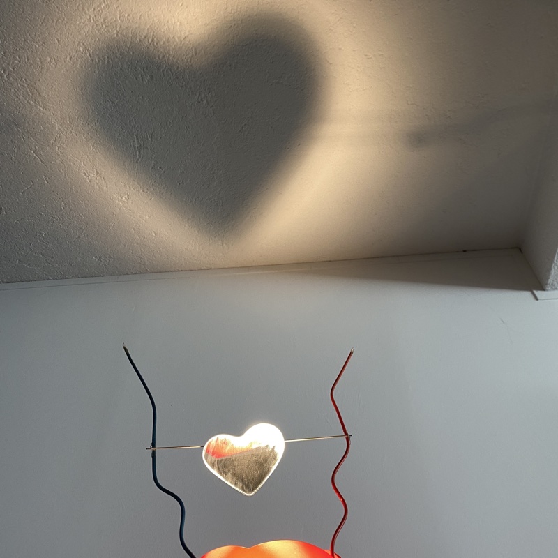 One from heart Ingo Maurer Table lamp Illuminazione